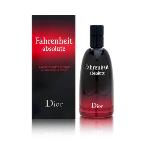 dior fahrenheit absolute edt intense 100ml|Dior fahrenheit original.